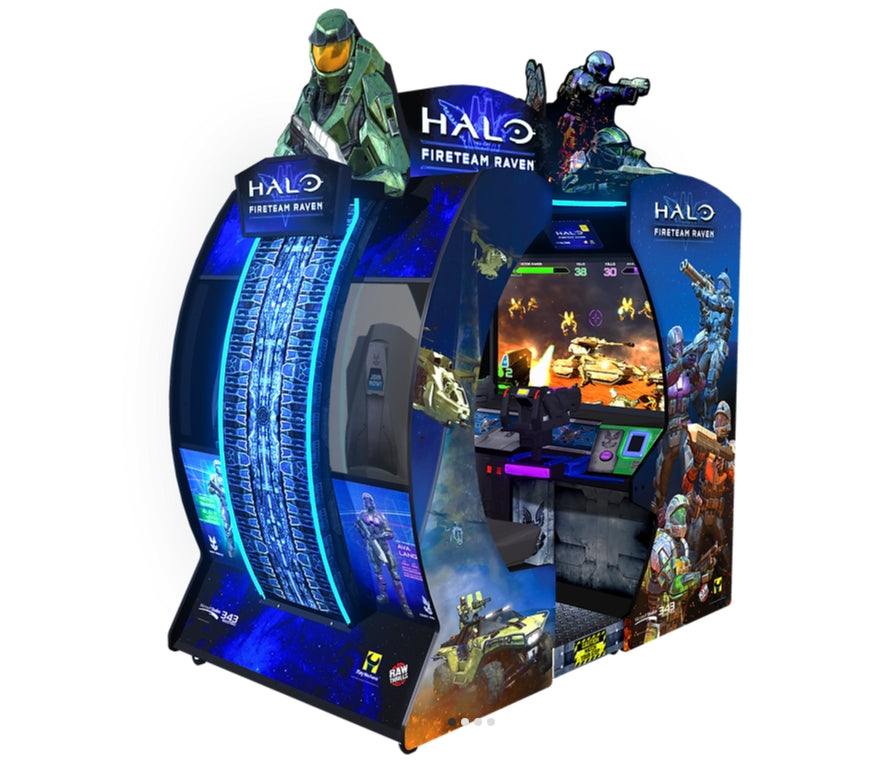 Halo Fireteam Raven Two Player 55" LCD screen Makvision MT55W 20 PCS/set LED Backlight Strip